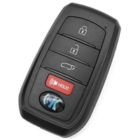 Llave Inteligente KEYDIY KD de Entrada sin Llave, Serie ZB, Llave Universal para Automóvil, Control Remoto de 4 Botones, Llaves para Vehículos