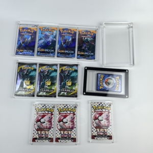 Chất lượng cao acrylic bảo vệ 100% UV bảo vệ Pokemon trò chơi kinh doanh thẻ chủ thẻ bảo vệ hiển thị trường hợp - Product Image 4