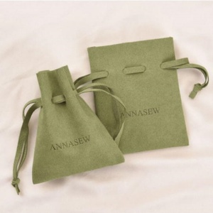 Custom Velvet Eco-Friendly Jewelry <b>Bag</b> & Pouch 10*15cm Durable <b>String</b> <b>Bag</b> for Rings & Earrings Wholesale Gift Packaging - Product Image 2