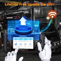 FOXWELL-Escáner automático NT650 PRO OBD2, herramienta de diagnóstico de prueba activa con lector de código OBDII