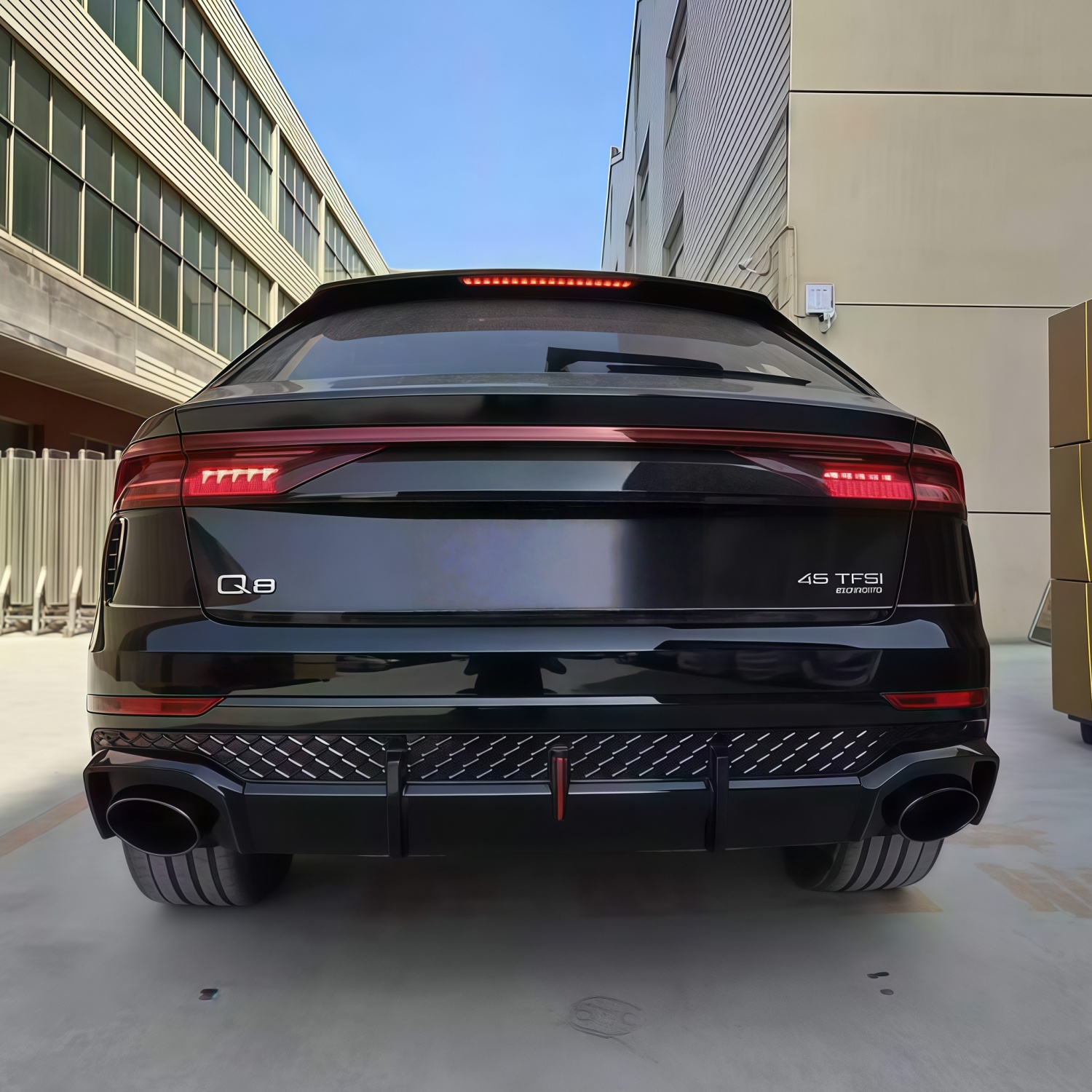 Audi Q8 RSQ8 Body Kit - Carbon Fiber M-Style Upgrade