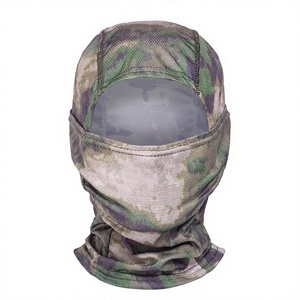 Masque Balaclava Unisexe Camouflage Intégral Respirant Imperméable Extérieur Spandex Polyester Couleur Unie Décontracté Couvre-tête Adulte - Product Image 1