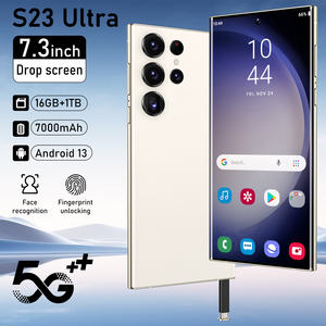 S23 Ultra 5G Dual SIM Smartphone Original 108MP Cámara trasera HD LED Resolución de pantalla Tecnología española CDMA Teléfono móvil - Product Image 5