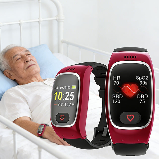 4G Smart Health Watch for Elderly GPS Location Bracelet with SOS Button Fall Detection Call Smart Watch for Elderly People