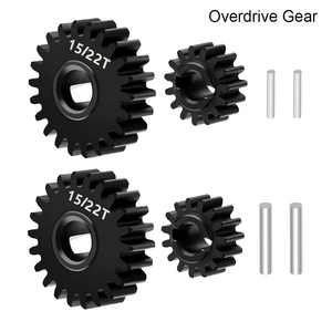 Set di ingranaggi per asse a portale in acciaio temprato 40cr 13/24T 14/23T <span class=keywords><strong>15</strong></span>/22T per la risalita Redcat 1/18 pezzi di ricambio per l'aggiornamento di auto cingolati RC - Product Image 6