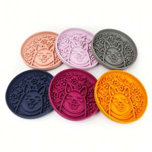 New Factory Cute Portable Pet <b>Bowl</b> No Spill Puppy <b>Slow</b> <b>Feeder</b> Dog Silicone <b>Bowl</b> - Product Image 4