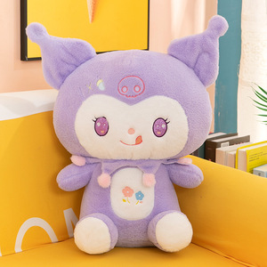 Muñeco de Gato Kawaii, Juguete de Peluche Súper Suave de Algodón PP, Animal Personalizable con Bordado de Dibujos Animados, Alivio del Estrés, Juguete de Cumpleaños, Muñeco al por Mayor - Product Image 1