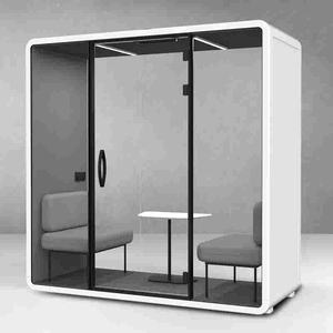 Personnalisés Confidentialité Pods <span class=keywords><strong>de</strong></span> <span class=keywords><strong>Bureau</strong></span> Acoustique Insonorisé Cabine Téléphonique Conteneur Maison <span class=keywords><strong>de</strong></span> <span class=keywords><strong>Bureau</strong></span> - Product Image 3