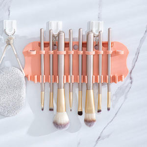 Caja Limpiadora <span class=keywords><strong>de</strong></span> Brochas <span class=keywords><strong>de</strong></span> Maquillaje 3 en 1, Tapete <span class=keywords><strong>de</strong></span> Silicona para Limpieza, Escurridor Portátil, Estuche <span class=keywords><strong>de</strong></span> Almacenamiento para Esponjas Cosméticas, Venta al por Mayor, Marca Privada - Product Image 4