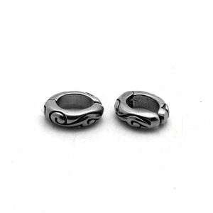 yunnique Clip-on <b>Earrings</b> Titanium Steel Geometric Patterned For Men And Women - Product Image 2