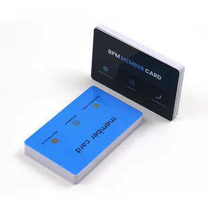 Tarjeta de Membresía de Plástico, Magnética, PVC, Impresión Digital, Laminación, Diseño Azul y Negro - Product Image 6