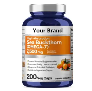 OEM Sea Buckthorn Capsule Sea Buckthorn Extract Vegan Capsule