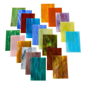 Fournitures d'usine : Panneaux de <span class=keywords><strong>verre</strong></span> trempé plat ignifuge, Mosaïques de <span class=keywords><strong>verre</strong></span> <span class=keywords><strong>cathédrale</strong></span>, Artisanat, Panneaux de <span class=keywords><strong>verre</strong></span> colorés pour <span class=keywords><strong>la</strong></span> décoration - Product Image 2