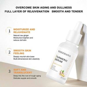 Sérum Huile Éclaircissant Anti-Âge et Anti-Taches au Curcuma et Niacinamide pour le Visage – Réduit les Dommages Solaires et les Rides - Product Image 6