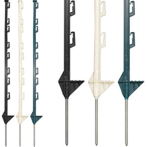 เสาไฟฟ้ารั้วฟาร์มสีขาว ขนาดมาตรฐาน 4 ฟุต - Product Image 3