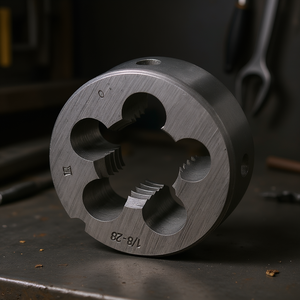 Fresa Fervi para Roscado Cilíndrico de Gas, Tamaño de Rosca 1/8-28, Herramienta de Corte de Metal - Product Image 3