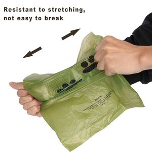 Bolsas Biodegradables para Perros, Dispensador de Bolsas para Excrementos de Perro, Bolsas para Caca, Desechos Orgánicos, Plástico Epi, 25 Galones, Verde HJ - Product Image 5