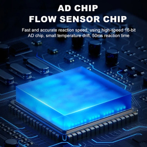 Misuratore di Flusso di Massa Termico <span class=keywords><strong>Micro</strong></span> in Acciaio Inossidabile MEMS Bidirezionale OEM 1NmL/min-1000NL/min RS485 4-20mA - Product Image 4