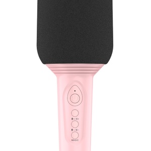 <span class=keywords><strong>Appareil</strong></span> de karaoké sans fil avec microphone à condensateur, haut-parleur intégré, effet sonore d'écho, lecture multi-formats - Product Image 5