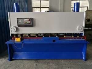 Cisaille à tôles CNC fiable et économique, machine de découpe automatique CNC, cisaille à métal - Product Image 2