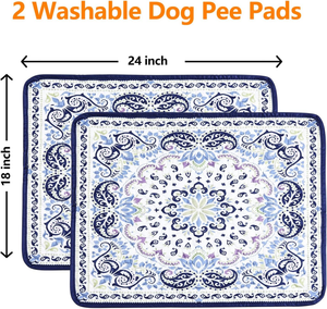 <span class=keywords><strong>ISO</strong></span>-zertifizierte Fabrik Wiederverwendbare Waschbare Atmungsaktive Wasserdichte Faser-Haustiermatte Reißfeste Welpen-Trainingsunterlage - Product Image 3