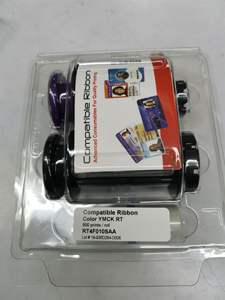 Ruban couleur de carte d'identité compatible RT4F010SAA YMCK 500 impressions pour imprimante de carte d'identité Evolis Avansia - Product Image 5