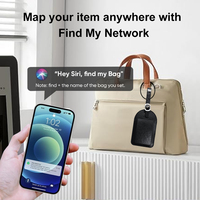 Traceur GPS intelligent pour bagages et objets de valeur, compatible iOS, dispositif anti-perte sans fil, porte-clés carte BT