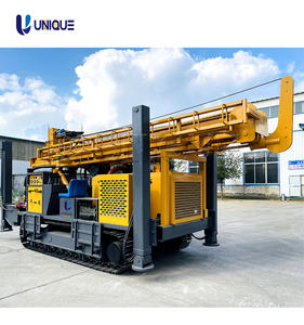 Perforadora de pozos de agua portátil de 800m y 1000m, plataforma montada en camión con componentes centrales de fuente de alimentación de aire, incluido el Motor - Product Image 5