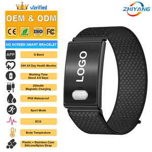 <span class=keywords><strong>2026</strong></span> ES02 스크린리스 스마트 팔찌 체온 ECG HRV 심박수 수면 모니터링 피트니스 트래커 스포츠 모드 스마트 밴드 - Product Image 1