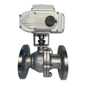 AC220V 24VDC 4-20mA ตัวกระตุ้นการควบคุมการไหลของน้ำ บอลวาล์วขนาด 2 นิ้วแบบมอเตอร์ - Product Image 6