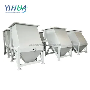 Hot selling 1-300m 3/ H carbon steel water purification sedimentation tank thin plate sedimentation tank