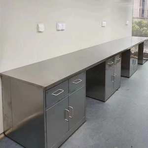 Chất lượng cao phòng thí nghiệm lớp dễ dàng làm sạch chống ăn mòn thép không gỉ làm việc băng ghế dự bị cho bệnh viện trường medicien phòng thí nghiệm - Product Image 6