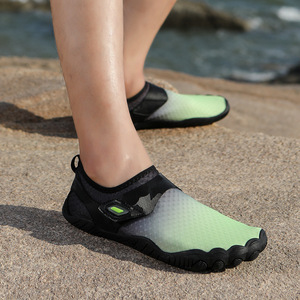 Chaussures d'eau unisexes, dessus en maille, semelle extérieure en caoutchouc, respirantes, séchage rapide, plage, natation, randonnée, sport de plein air, chaussures de sport d'été - Product Image 3