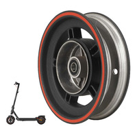 Hub Roda Depan Mi 5 Max untuk Penggantian Velg Skuter Listrik 5 Max Tanpa Rem Tromol, Part Aluminium Alloy