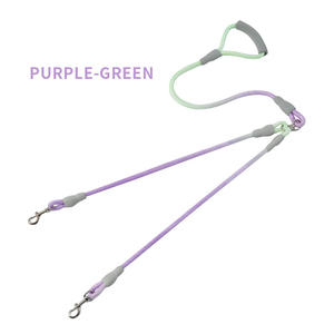 Correa Doble de Nailon de Color Sólido, Moderna y Multifuncional, Manos Libres, para <span class=keywords><strong>Perros</strong></span> Medianos y Grandes, para Correr, Caminar y Hacer Senderismo - Product Image 5