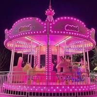 Manège Commercial de Luxe pour Enfants, Jeux de Fête Foraine Extérieurs, Équipement de Manège à Chevaux pour Enfants à Prix Avantageux à Vendre