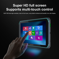Scanner de codes à barres industriel robuste personnalisé tablette PC Android ip66 lecteur NFC d'empreintes digitales code qr pda de poche tablette durcie 8 pouces