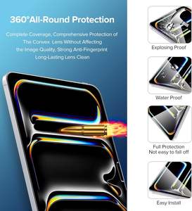 Protecteur d'<span class=keywords><strong>écran</strong></span> en film trempé anti-rayures HD Clear 2.5D Arc Edge pour <span class=keywords><strong>iPad</strong></span> Pro 11 et 13 2024 modèles <span class=keywords><strong>iPad</strong></span> <span class=keywords><strong>Air</strong></span> 11et 13 - Product Image 4