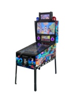 Machine de flipper virtuel numérique à monnayeur Ultra 49'' 4K 120Hz avec retour de force complet pour divertissement intérieur à domicile