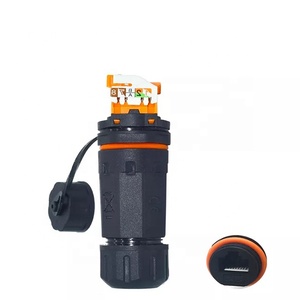 Connecteur femelle <span class=keywords><strong>RJ45</strong></span> extérieur intégré pour réseau UTP CAT6A, coupleur LAN, <span class=keywords><strong>prise</strong></span>, IP68 étanche, FR4 PCB pour 94V-2 - Product Image 1