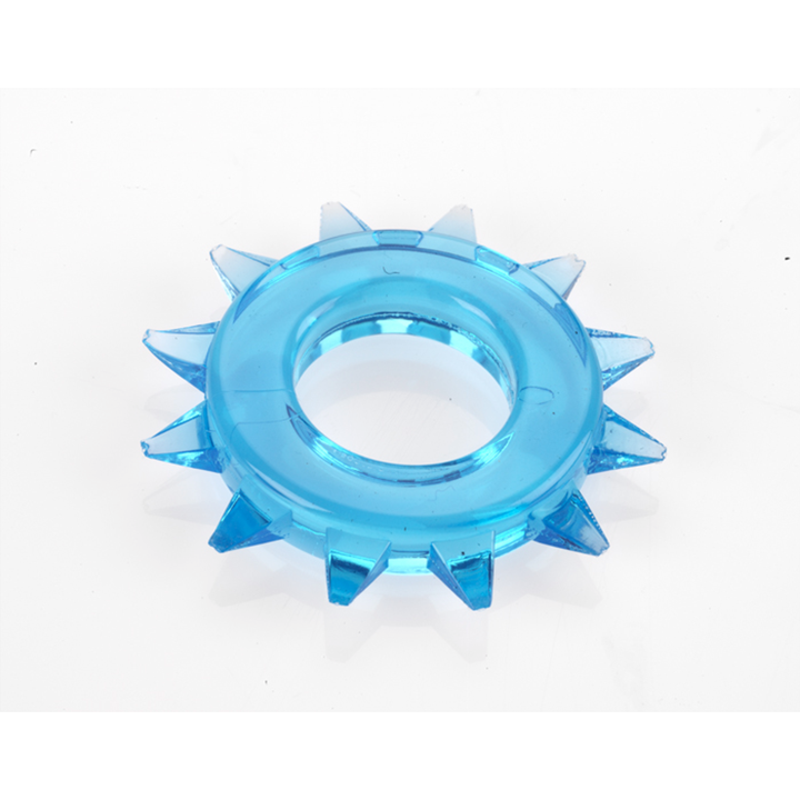 TD Elastomer C Ring Stud Blue Penis Ring