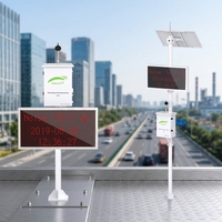 Système de surveillance du bruit en ligne 30-130 dB, alimenté par énergie solaire, résistant aux éclairs, au vent, à la pluie et à la poussière, pour la surveillance des pôles de surveillance des routes urbaines et des frontières d'usines