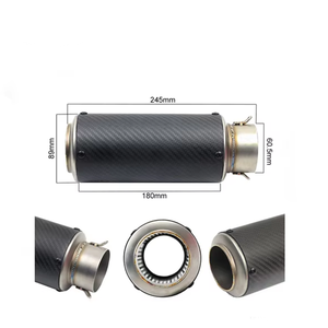 Silencieux d'échappement universel modifié, pour la plupart des modèles de motocyclette, livraison gratuite - Product Image 2