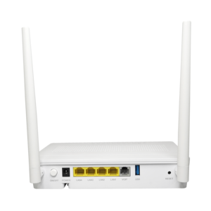 G1430 ONT 4GE+1RJ11+1USB2.0 Fiber Home <b>Wireless</b> Dual Band 2.4G+5G GPON AX3000 <b>Wifi</b> ONU - Product Image 1