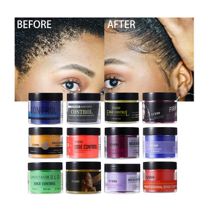 Gel de cera trenzada para el <span class=keywords><strong>cabello</strong></span>, accesorio de marca privada sin alcohol y Sin borde blanco, con Control de bordes, OEM/ODM - Product Image 6