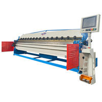 Classeur de tôle à ourlet de frein pliable CNC de calibre 20 '4 ''-18''