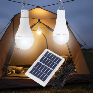 Ampoule Solaire LED 7W pour Entrepôt, Télécommande, Minuterie, Lumière du Jour 6000K, IP20, pour Camping, Pêche, Éclairage d'Urgence Simple - Product Image 4