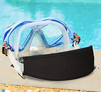 Couvre-sangle de masque de plongée en néoprène personnalisé avec logo d'usine, antidérapant et respirant pour la plongée sous-marine, le snorkeling et le surf