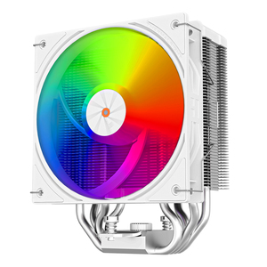 Enfriador de CPU Thermalright AX120 R DIGITAL WHITE ARGB, 151 mm de Altura, 4 Tubos de Calor, Pantalla de Temperatura en Tiempo Real, Blanco AX120 R DIGITAL WHITE A - Product Image 1