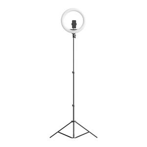 18 pollici LED anello di riempimento luce Studio <span class=keywords><strong>foto</strong></span> Video USB dimmerabile lampada Selfie telefono <span class=keywords><strong>per</strong></span> Youtube Selfie - Product Image 5